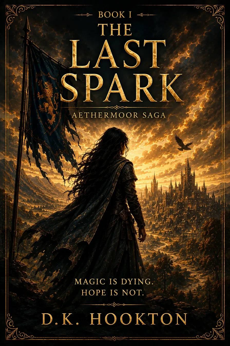 The Last Spark, Book One of the Aethermoor Saga by D.K. Hookton